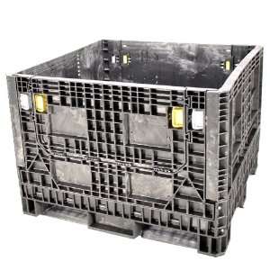ORBIS Heavy Duty Collapsible Bulk Containers   Black  
