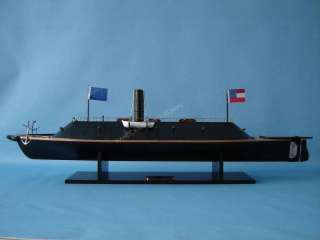 CSS Virginia Merrimac 34 Ironclad Model Ship NOT A KIT  
