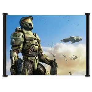 Halo Wars Game Fabric Wall Scroll Poster (24x16) Inches