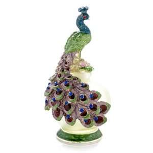  Welforth Peacock with Green Perfume Bottle PB 028 Beauty