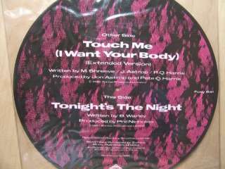 Samantha Fox Touch Me Picture Disc 12 inch   NEW Version 2  