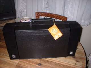   GE General Electric Wildcat Suitcase Stereo Phonograph Record Player