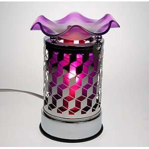  Electric Aroma Lamp   Touch Activated   Metal Cubes 