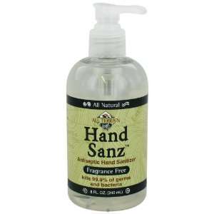 All Terrain Hikers Hand Sanz Hand Sanitizer with Aloe and Vitamin E 8 