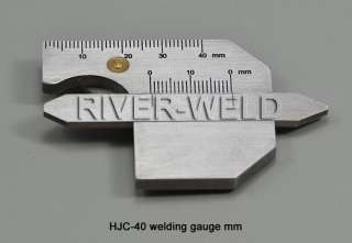 Welding Gauge MM Weld bead height welding seam gap Gage  