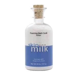  SkinMilk Soften Foaming Bath Soak, 8 Ounce Bottles (Pack 
