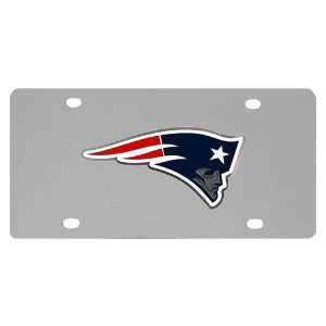  New England Patriots NFL License/Logo Plate Sports 