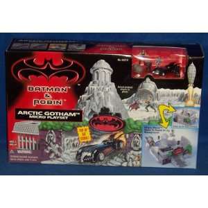  Batman and Robin Arctic Gotham Micro Playset Toys & Games
