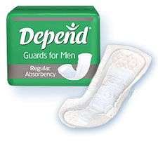 Depend Guards for Men   Maximum Absorbency   52 Pack  