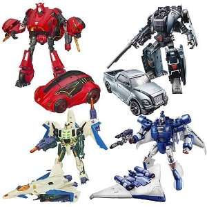 Transformers Generations Deluxe Figures Wave 6 Set Toys & Games