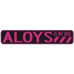   ALOYS IS MY IDOL  STREET SIGN