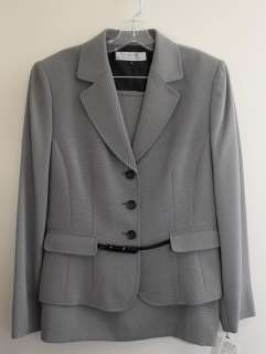   Arthus S Levine Gray Skirt Suit Tznius Design   Classy   Sz 12  