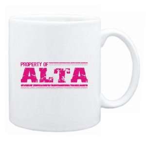  New  Property Of Alta Retro  Mug Name