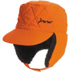   HUNTING HAT QUILTED EXTREME COLD WEATHER & VISIBILITY BLAZING ORANGE