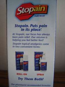   STRENGTH PAIN RELIEF ROLL ON ARTHRITIS, MUSCLE ACHES, BACK PAIN  