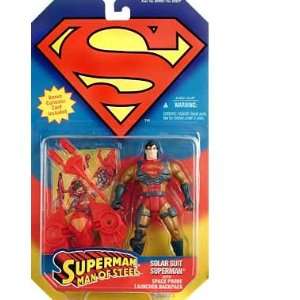  Superman Man of Steel  Solar Suit Superman Action Figure 