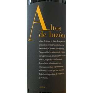  Bodegas Luzon Altos De Luzon 2007 750ML Grocery & Gourmet 