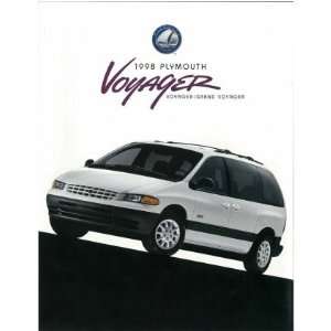  1998 PLYMOUTH VOYAGER GRAND Sales Brochure Literature Book 