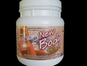 New Body Slim dietary Supplement Shake Nut Flavor 28oz  