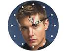 Clock 1290 Dean Winchester Jensen Ackles Supernatural (Pattern 19 