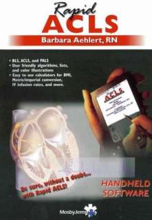 Rapid ACLS Handheld Software PALM / POCKETPC CD medical  