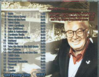 HARRY CARAY~CHICAGO CUBS~HALL OF FAME TRIBUTE AUDIO CD  