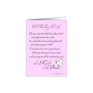  The Wedding Hanky for the Mother of the Bride Card Health 