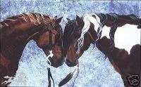 Warriors Truce, Diana Beach Stamper WBP Canvas Giclee  