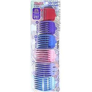  WAHL Professional Color Coded Cutting Combs 6 Pack (Model 