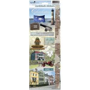  Charleston Cardstock Scrapbook Stickers