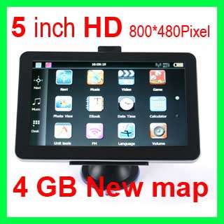 HD Car GPS Navigation 4GB  MP4 FM+Map CE6.0 GPS Receiver  