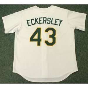  DENNIS ECKERSLEY Oakland Athletics 1989 Majestic Home 