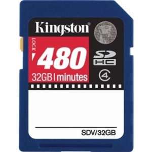  32GB (480 min) Class 4 SDHC