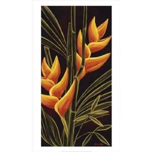    Heliconia   Poster by Yvette St. Amant (22.5 x 39)
