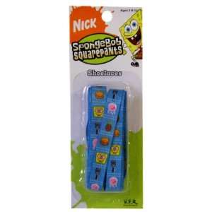   Spongebob Squarepants Shoe Laces   Blue Color Toys & Games