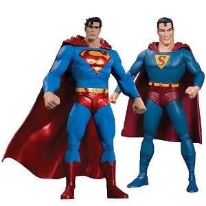  DC Universe Origins Series 2 Superman Figure 2 Pack Toys 