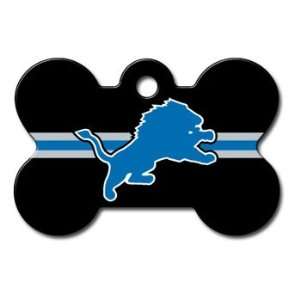  Quick Tag Detroit Lions NFL Bone Personalized Engraved Pet 