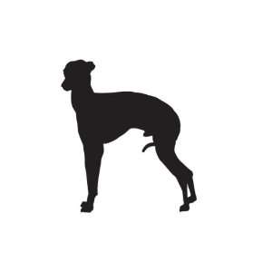 Companion Dog Pet Italian Greyhound Car Truck Vehicle Bumper Helmet 