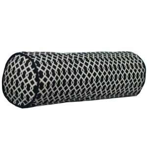  Links Outdoor Neckroll Decorative Pillow in Black and 