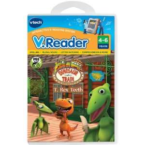  V Tech V.Reader Cartridge   Dinosaur Train Toys & Games