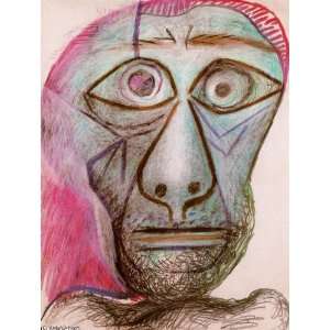   Oil Reproduction   Pablo Picasso   32 x 42 inches   Self portrait 6