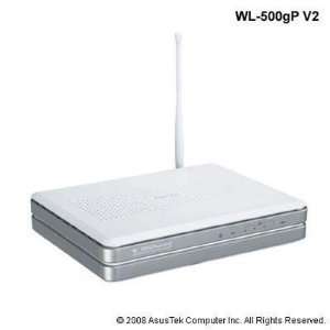  Asus Us Wl 500gpv2 Wireless Router IEEE 802.11b/G Ism Band 