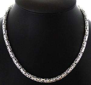  CHIAIN LINK STERLING 925 SILVER NECKLACE 20 NEW BIKER WIRE JEWELRY