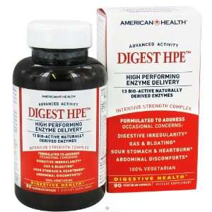  American Health Enzymes Digest HPE 90 vegetarian capsules 