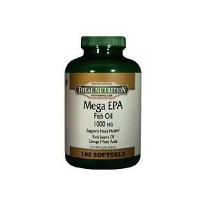  Omega 3 Fish Oil Softgels 1000 Mg  Mega EPA   100 Softgels 