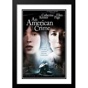 An American Crime 32x45 Framed and Double Matted Movie Poster   Style 