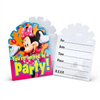   & Games Party Supplies Invitations & Cards Minnie Mouse