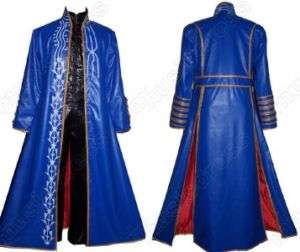 Devil May Cry 4 DMC4 Vergil cosplay costume coat only  