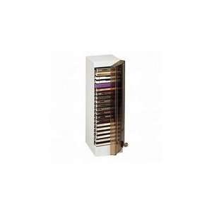 com CD Tower with Tinted, Locking Door, 20 CD Capacity, 12 7/8 High 