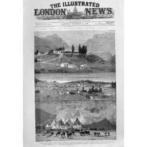  Maseru Basutoland S. Africa Antique Print 1880